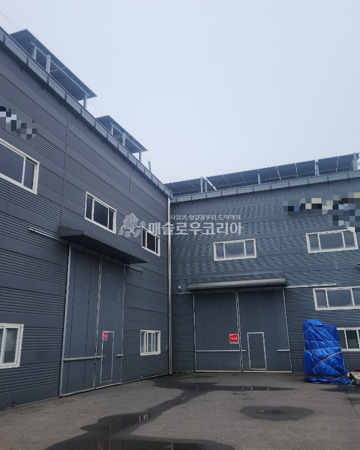 인천 서해구 원창동 태양광 수익 보장된 스펙 좋은 2동 공장, 대지 509py 매매 매물번호 10129 사진 1